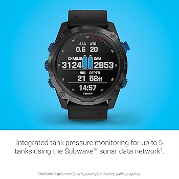 Amazon.com: Garmin Descent Mk2i Titanium Carbon Gray DLC